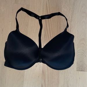 PINK Black Bra